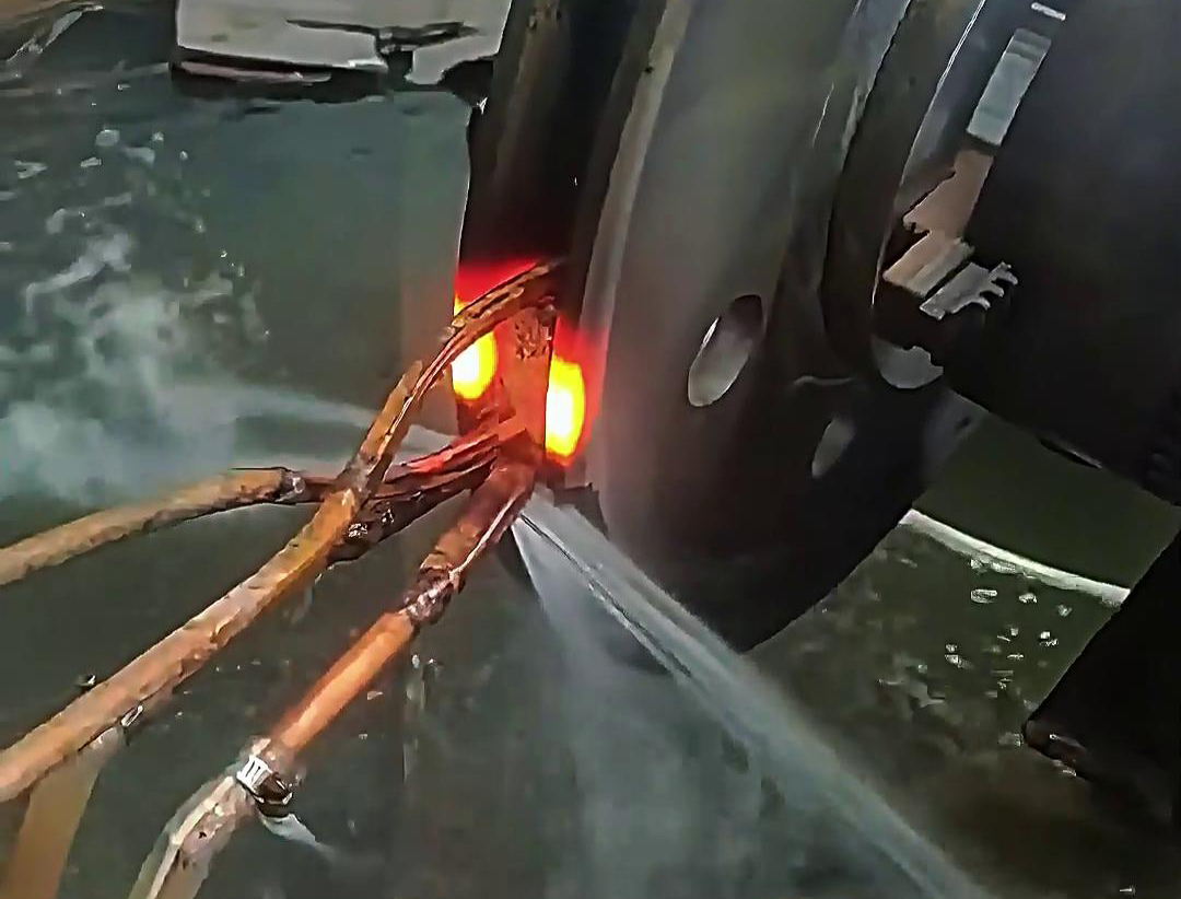 卷揚機卷筒繩槽、提升絞車繩輪槽等部件高頻淬火處理