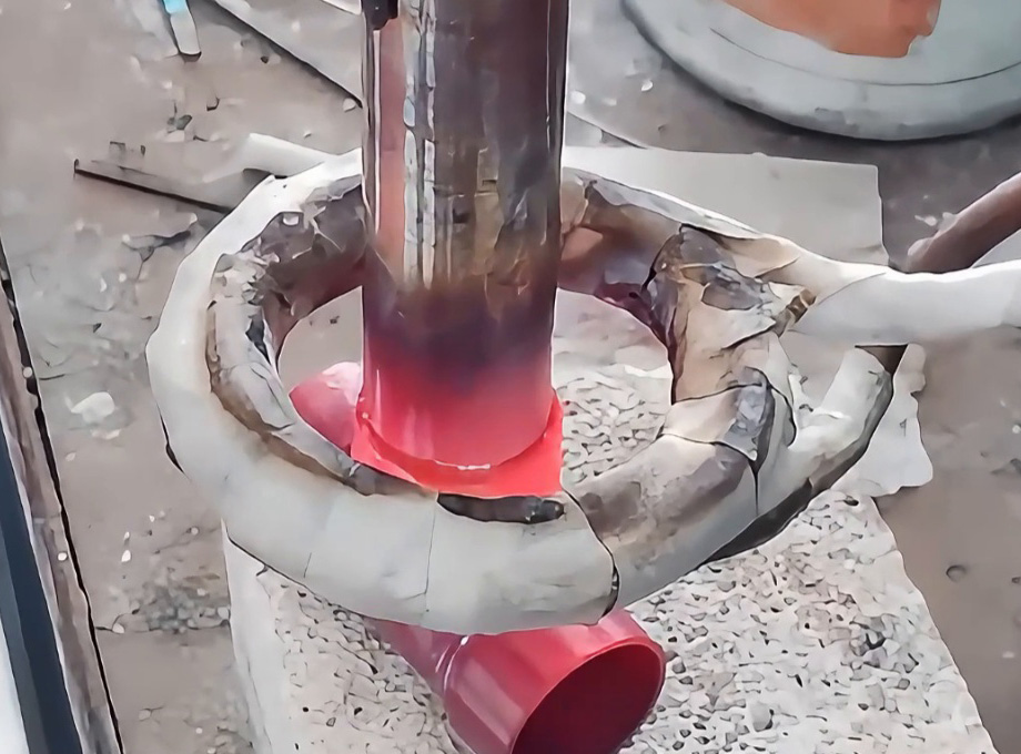 銅管三通焊接告別火焰焊！海拓高頻焊機5秒搞定，新手也能焊出精品