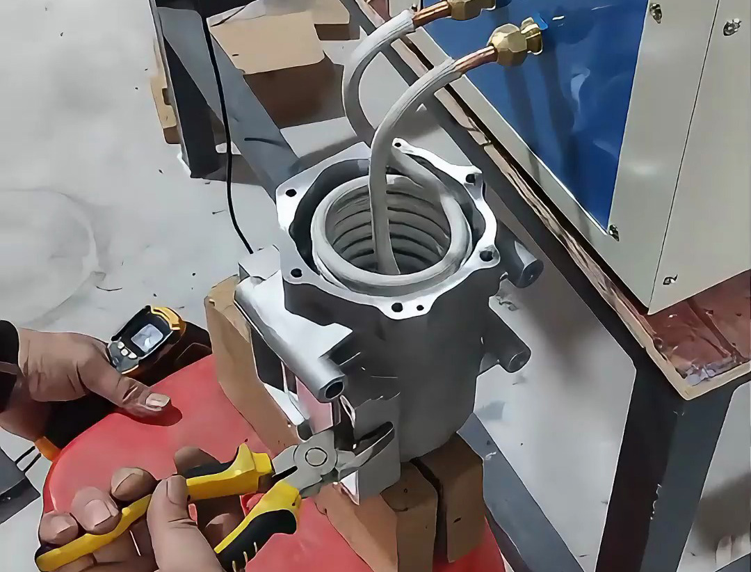 新能源汽車廠都在用的電機鋁殼加熱熱裝配技巧，看完秒懂