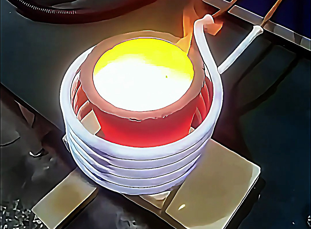 380V小型高頻熔煉爐 滿足5公斤左右常見的金屬熔煉融化